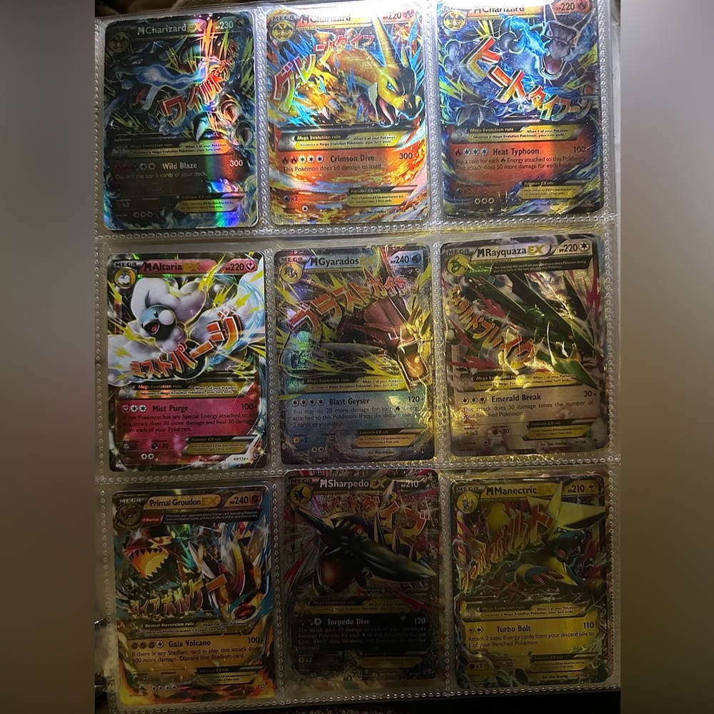 Pokemon Trading Cards Full Page - SALE!! (9 cards total)